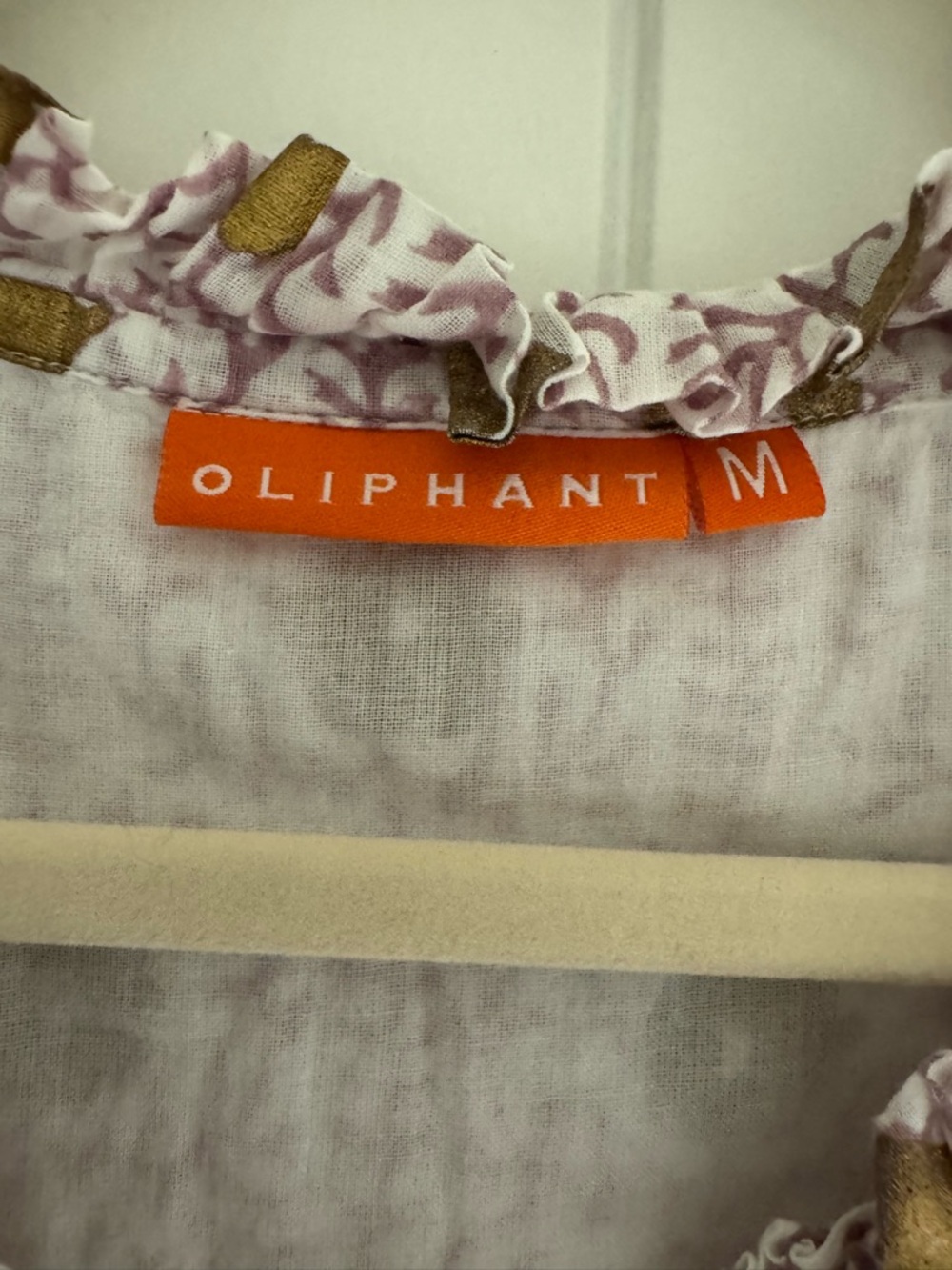Oliphant purple and gold medium dress - Picture 2 of 5